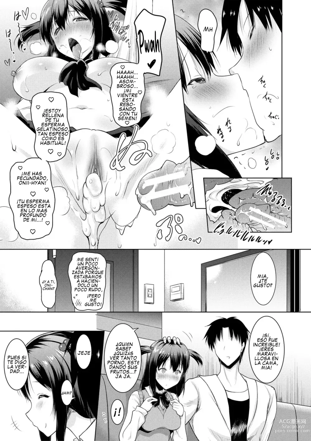 Page 40 of manga Kyonyuu Oyako no Shita to Shikyuu ni Renzoku Shasei Ch. 1-3