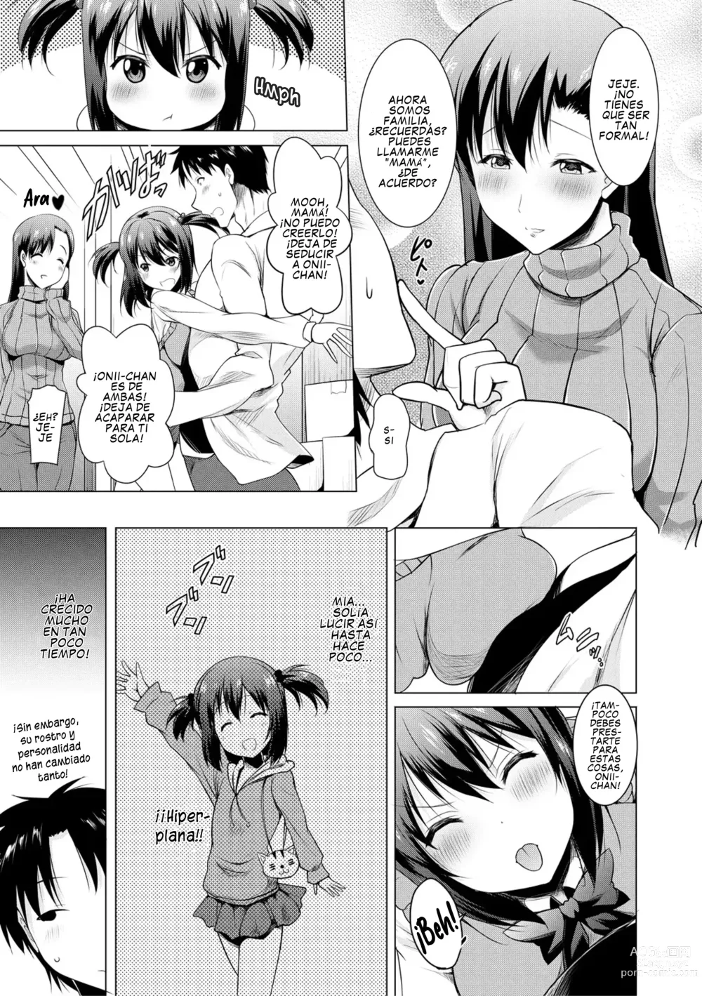 Page 5 of manga Kyonyuu Oyako no Shita to Shikyuu ni Renzoku Shasei Ch. 1-3