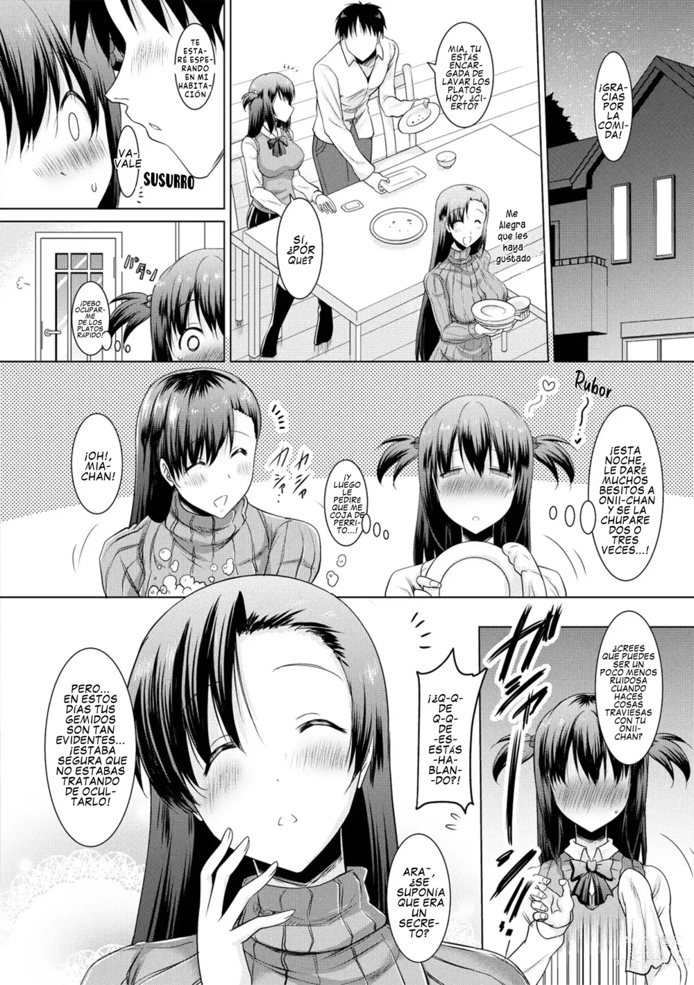 Page 45 of manga Kyonyuu Oyako no Shita to Shikyuu ni Renzoku Shasei Ch. 1-3