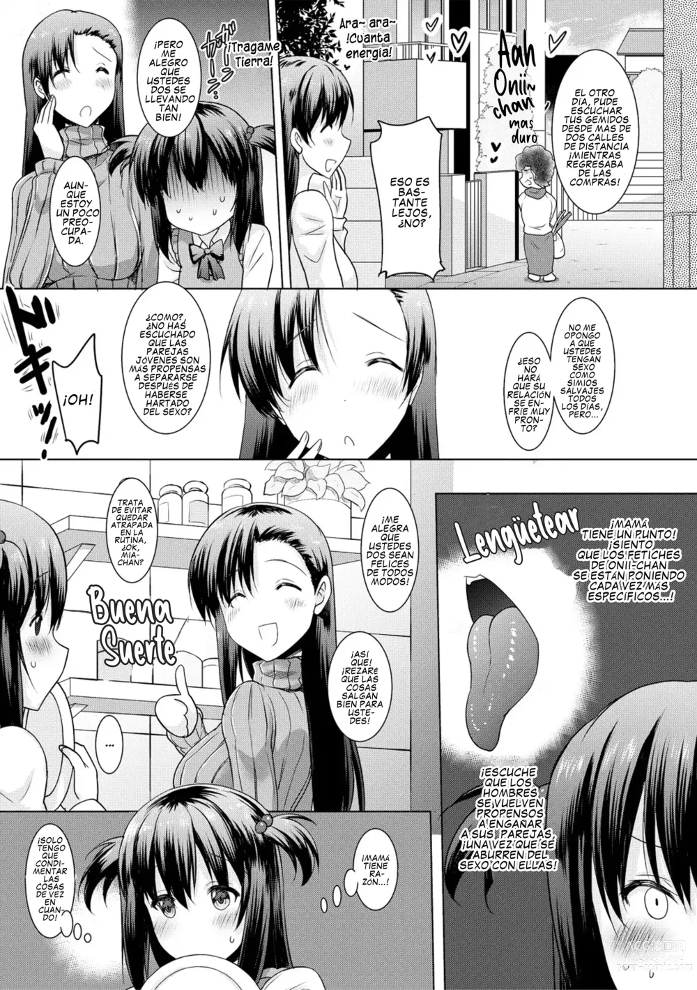 Page 46 of manga Kyonyuu Oyako no Shita to Shikyuu ni Renzoku Shasei Ch. 1-3