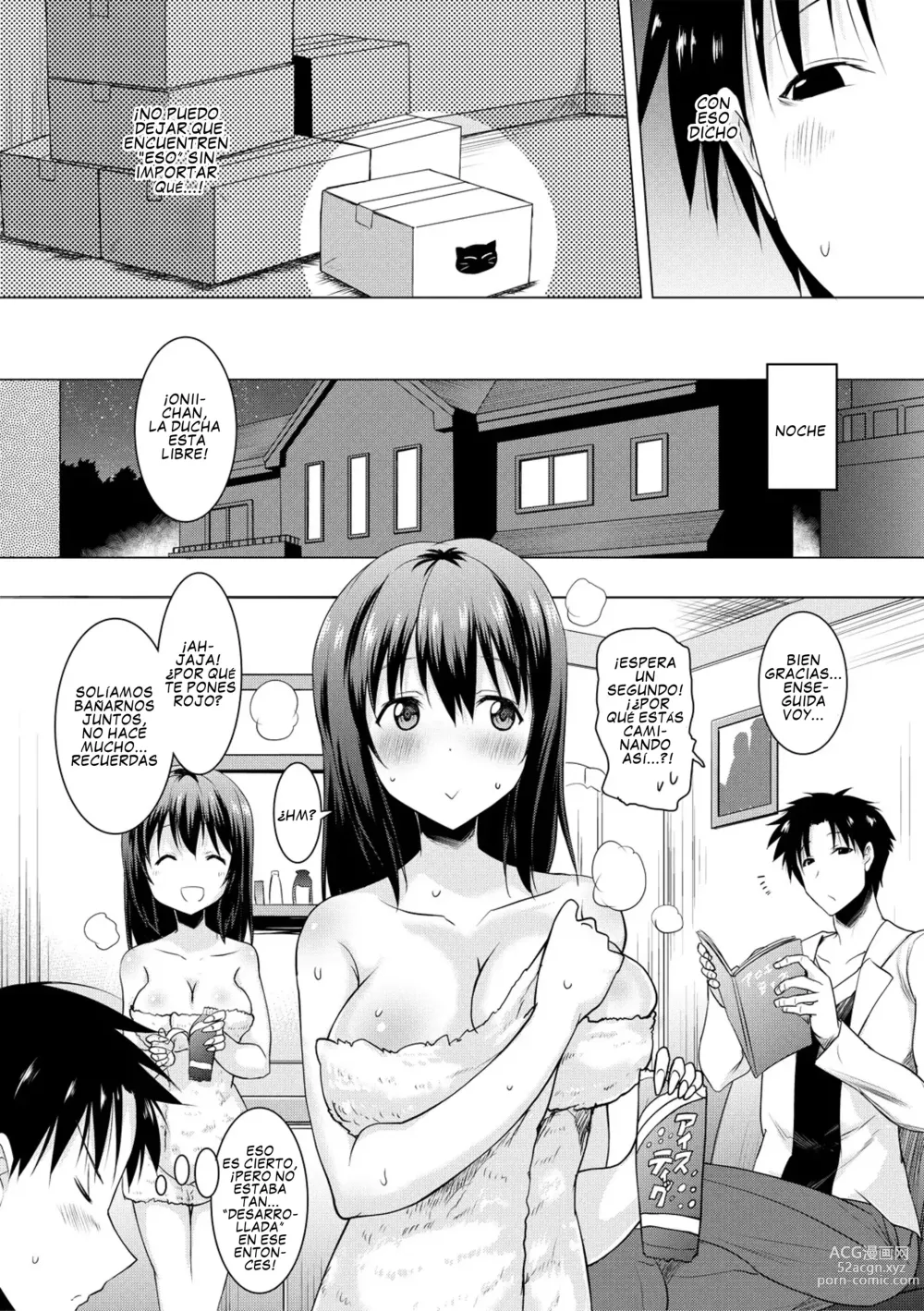 Page 6 of manga Kyonyuu Oyako no Shita to Shikyuu ni Renzoku Shasei Ch. 1-3