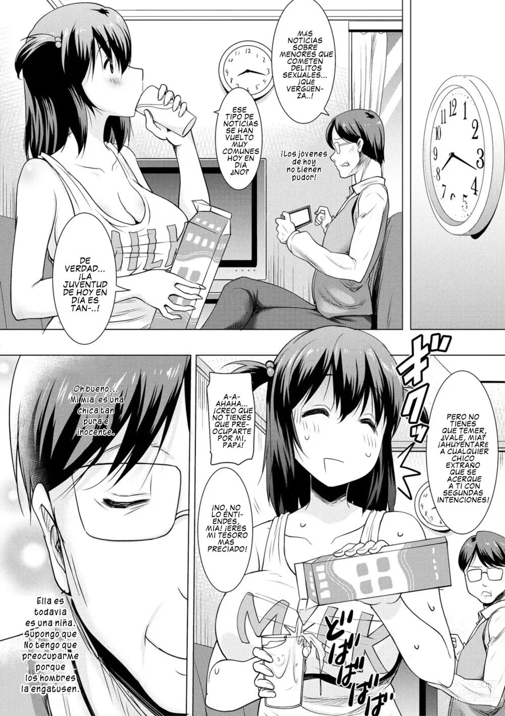 Page 89 of manga Kyonyuu Oyako no Shita to Shikyuu ni Renzoku Shasei Ch. 1-3