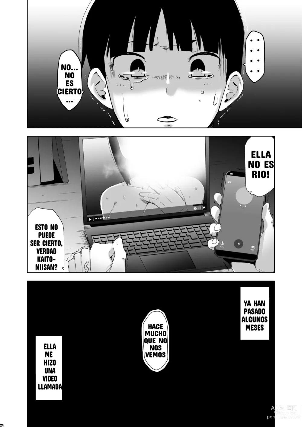 Page 23 of doujinshi Kimi wa Yasashiku Netorareru 4