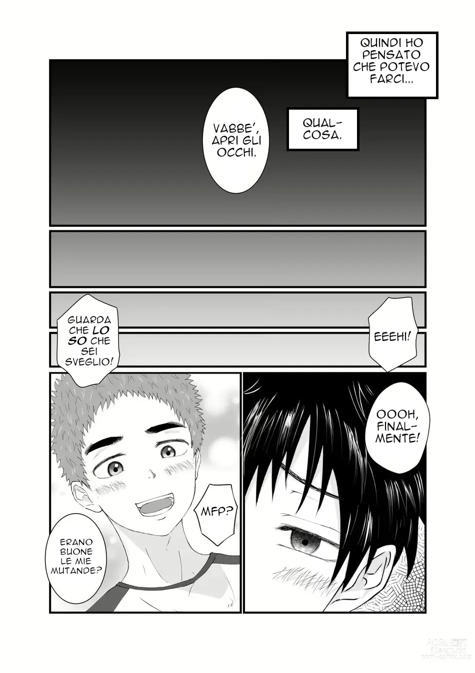 Page 4 of doujinshi Nii-chan wa Nikubenki Big Brother is a Cum-Dump