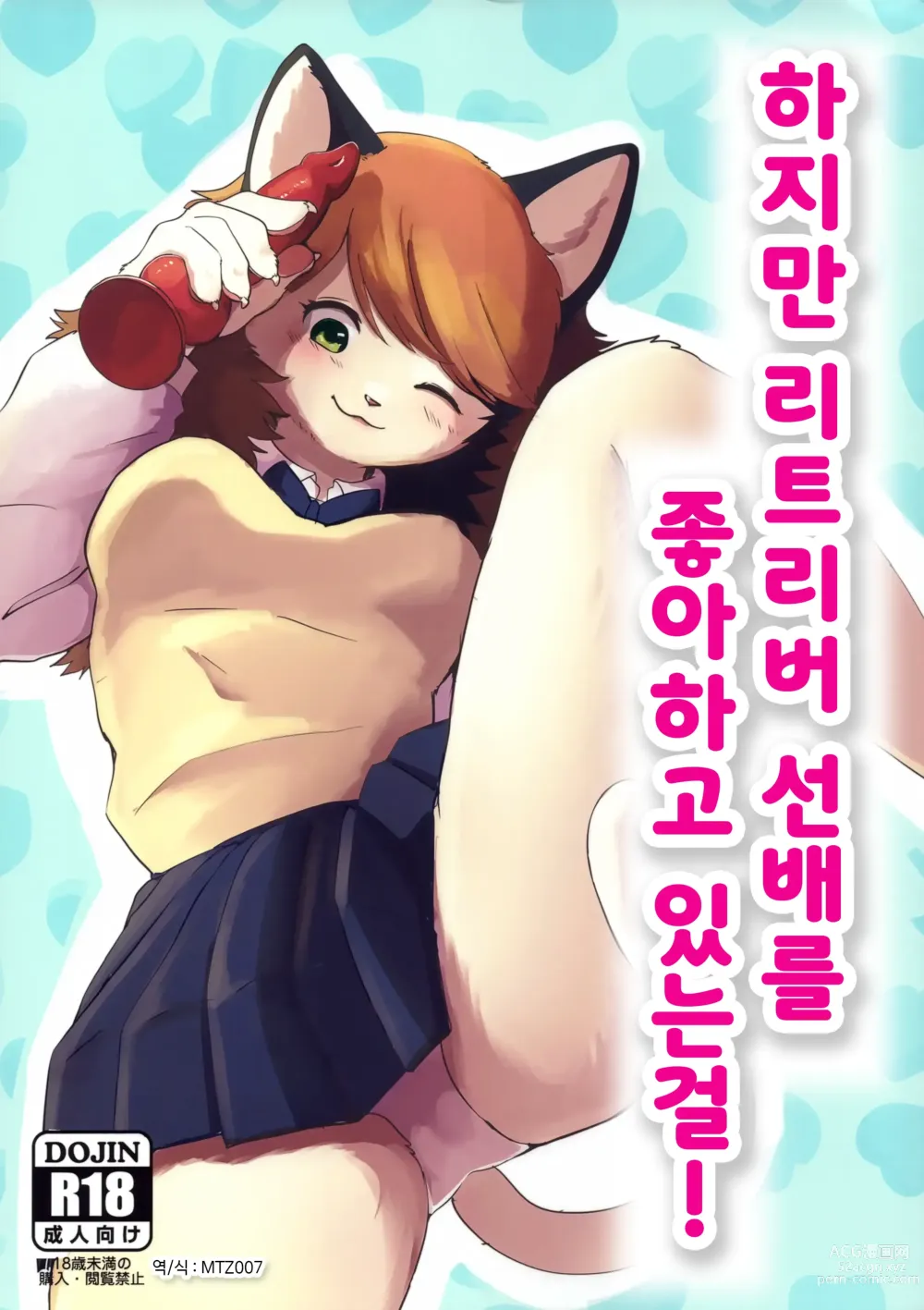 Page 1 of doujinshi 하지만 리트리버 선배를 좋아하고 있는걸!