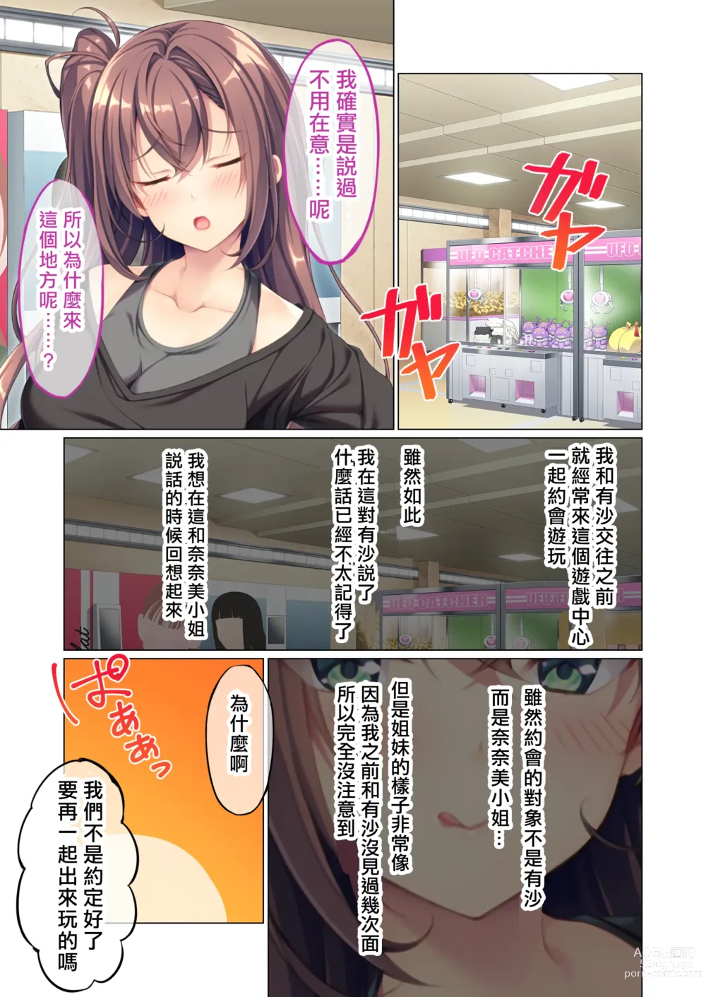 Page 34 of doujinshi Kanojo no Ane ni Sasowarete ~Sakippo made tte Ittanoni~ Mosaic Comic Soushuuhen