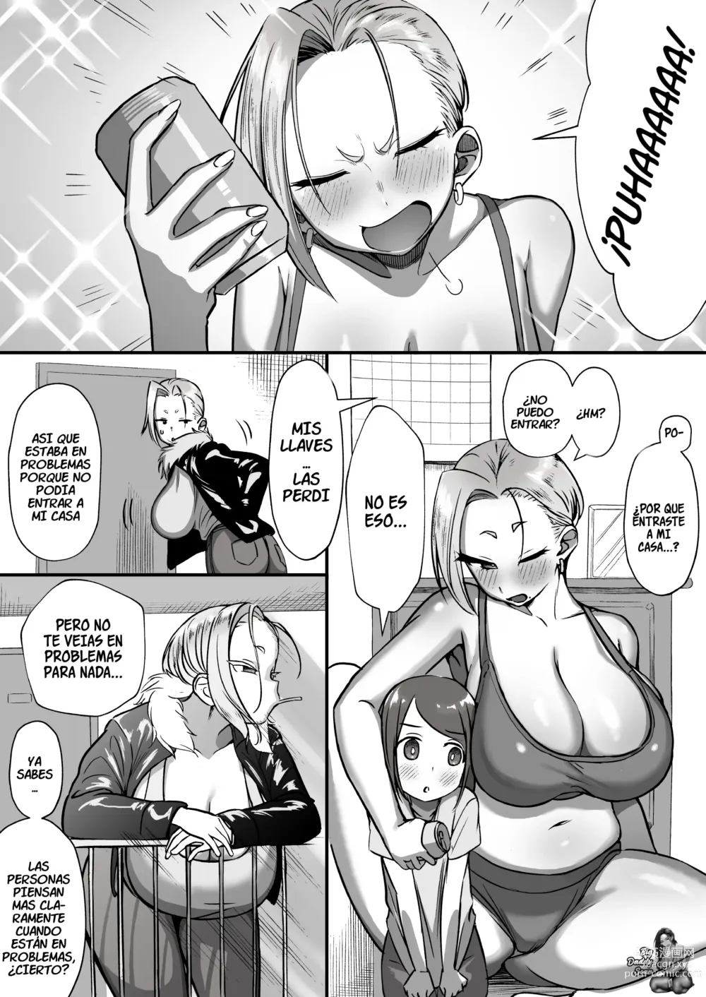 Page 4 of doujinshi Tonarin Onee-san wa chotto kowai!!