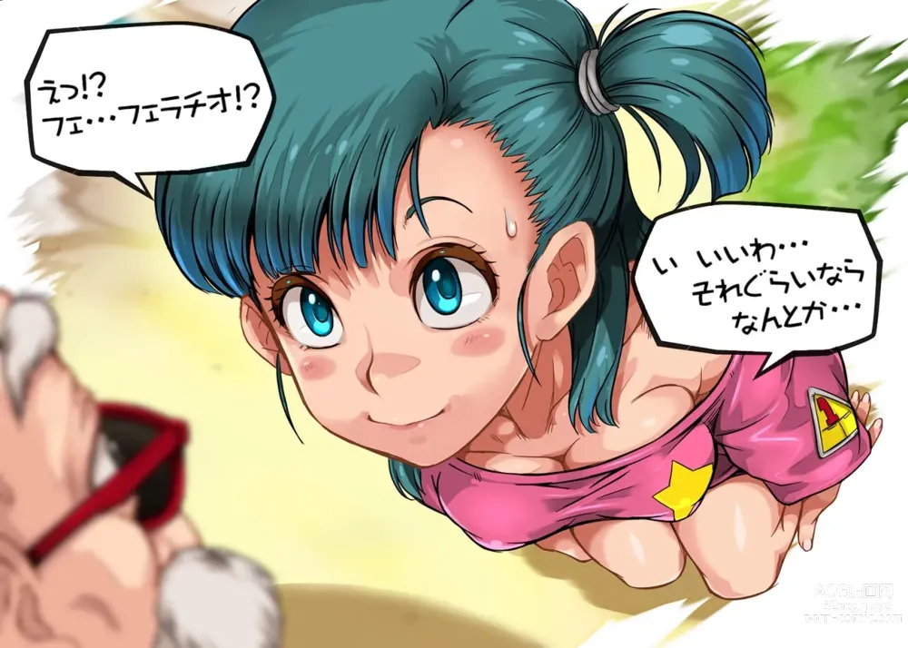 Page 56 of doujinshi bulma niaxs!