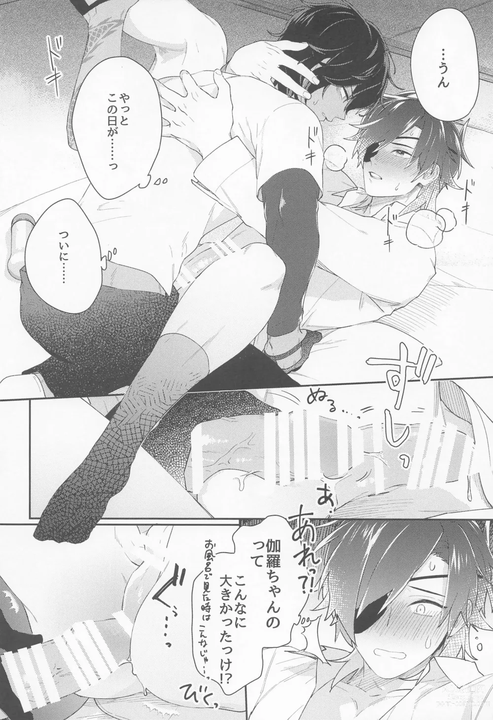 Page 21 of doujinshi Kuri Mitsu Muttsuri Sukebe Kiwame