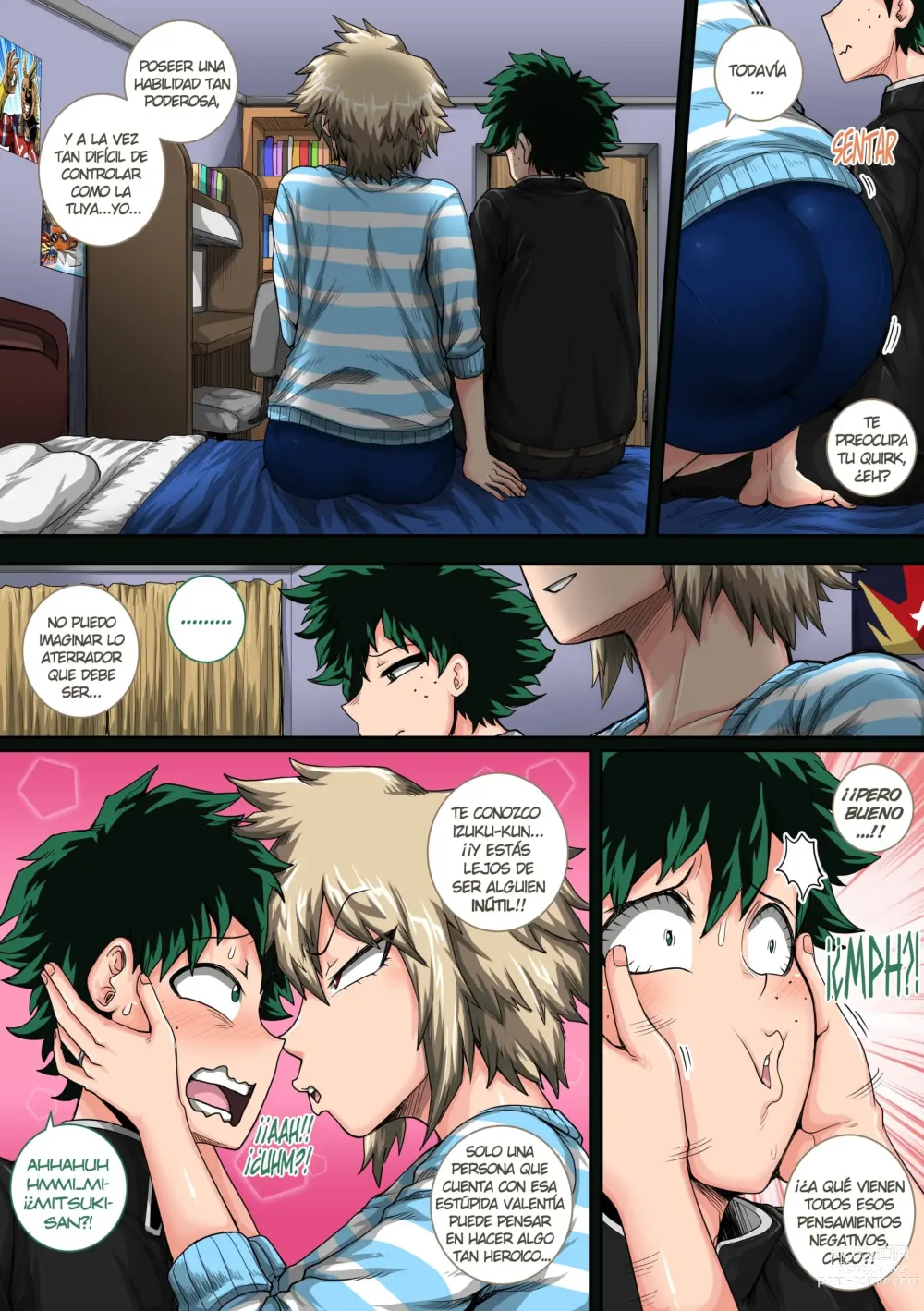 Page 6 of doujinshi Boku no Harem Academia Ch. 8 Bakugou Mama to no Natsuyasumi Kouhen Jou