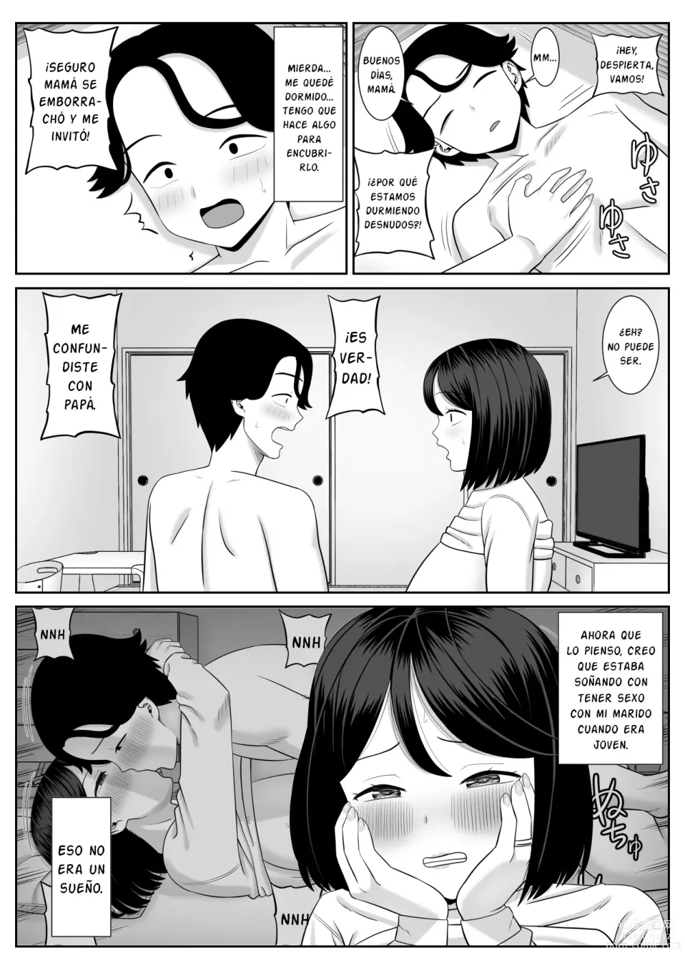 Page 31 of doujinshi Shishunki Musuko wa Okaa-san ni Yokujou suru