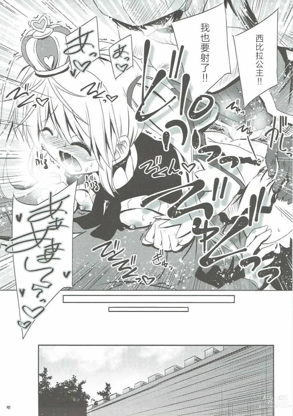 Page 22 of doujinshi 于暗夜徘徊的王国公主