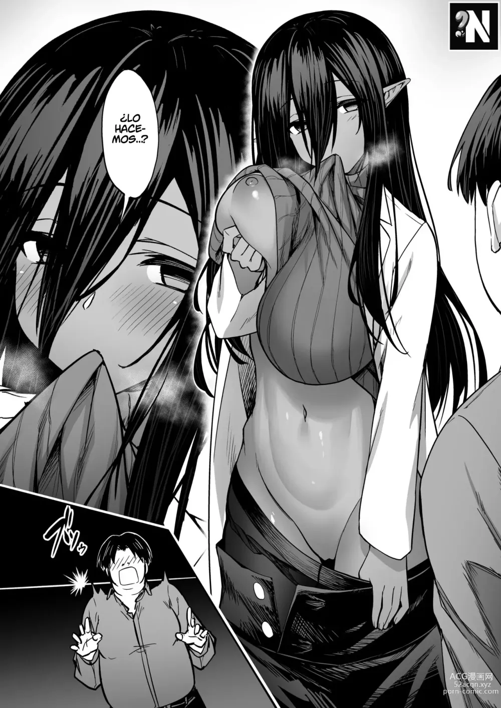 Page 27 of doujinshi Alquile una Elfa inexpresiva de Piel Oscura