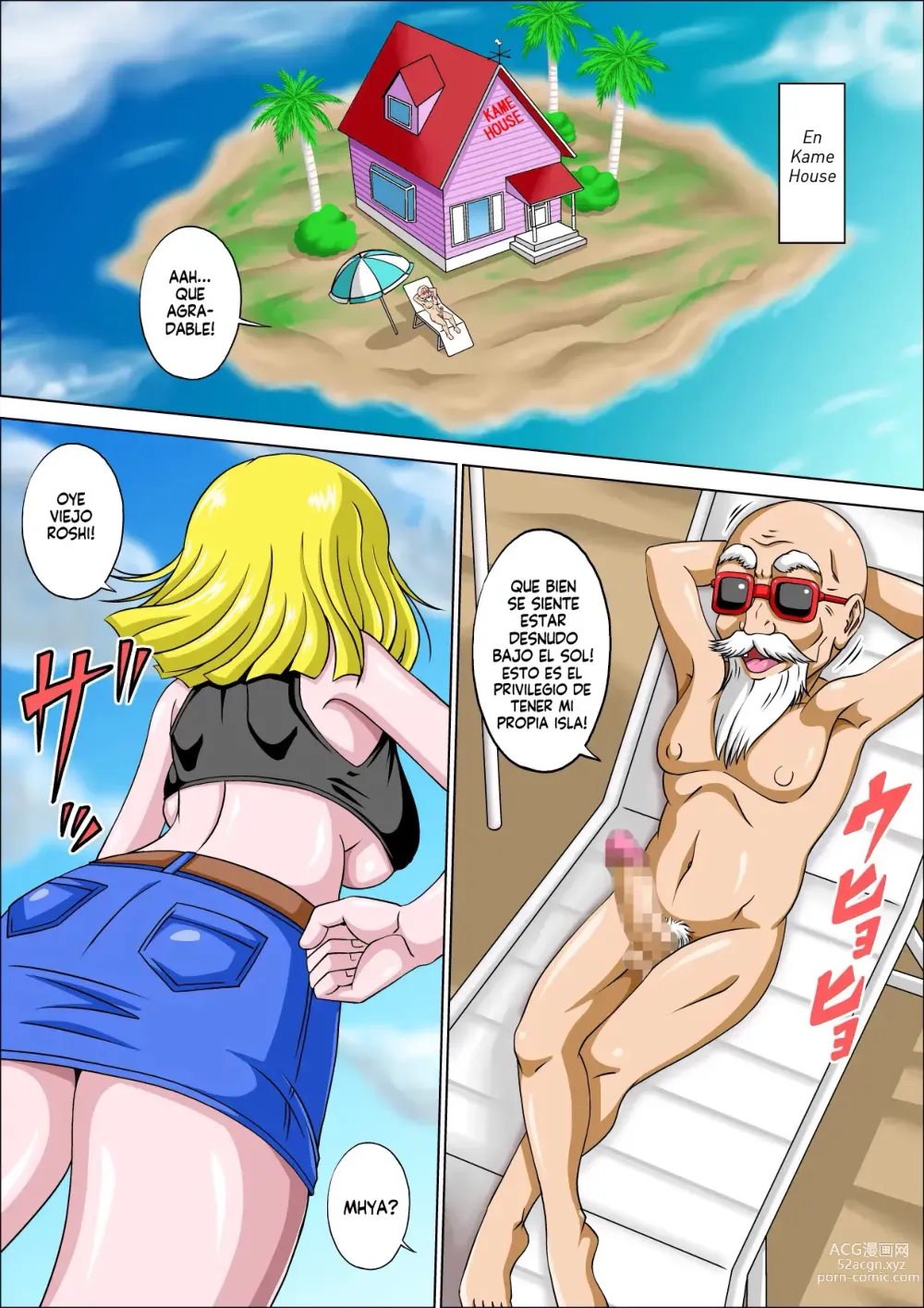 Page 4 of doujinshi El maestro Roshi y la tentación de la mujer casada