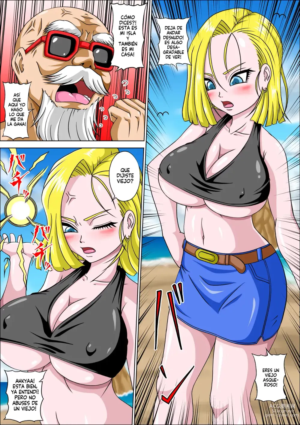 Page 5 of doujinshi El maestro Roshi y la tentación de la mujer casada