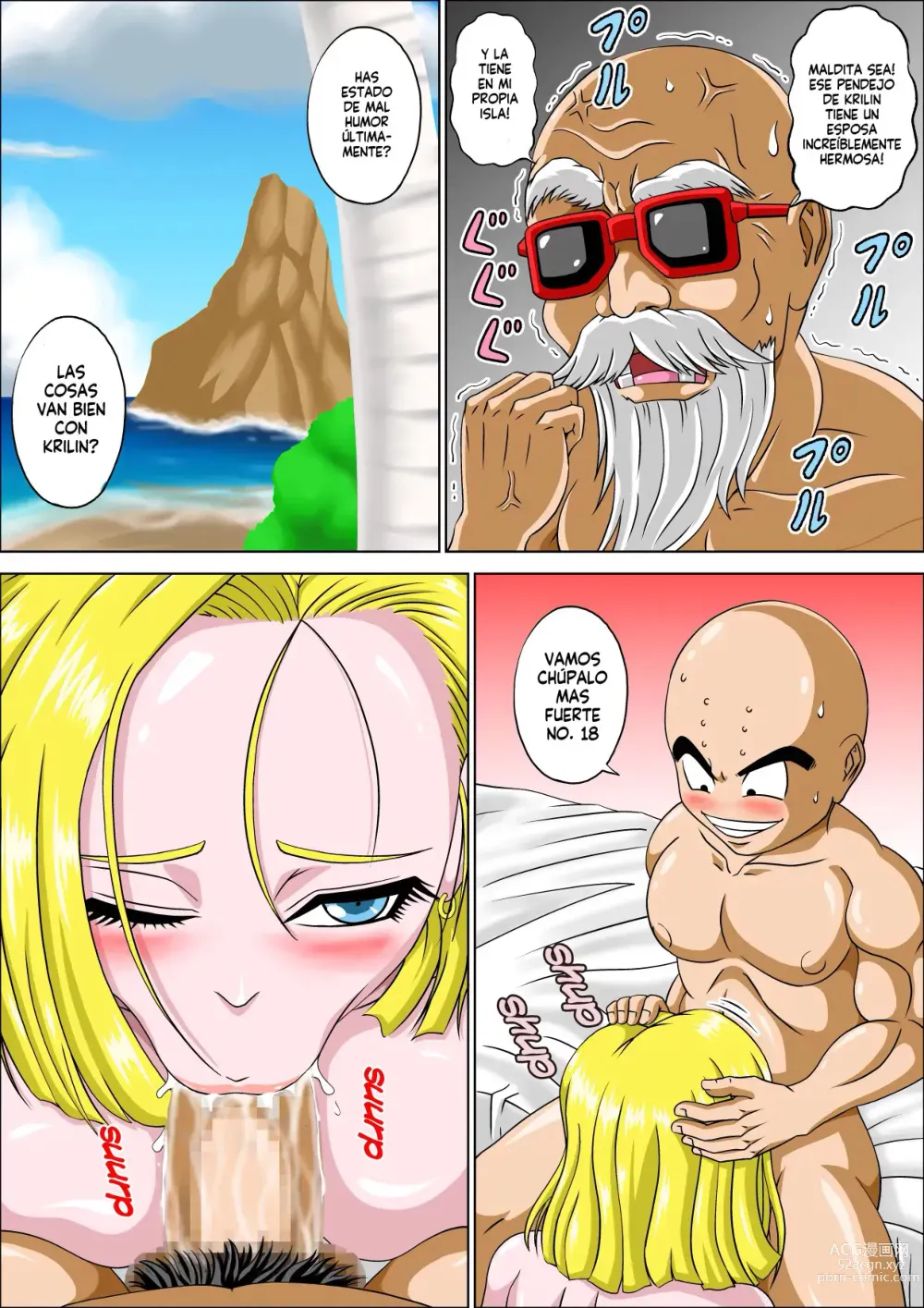 Page 6 of doujinshi El maestro Roshi y la tentación de la mujer casada