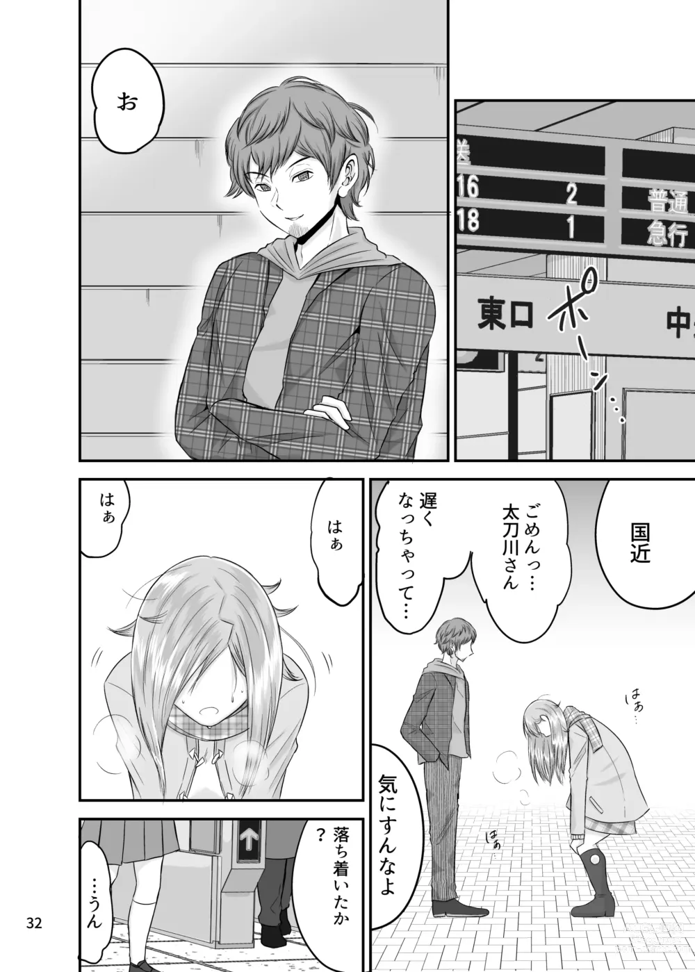 Page 31 of doujinshi Kyousei Sei Settai -Dare ni mo Ienai Gokuhi Ninmu-