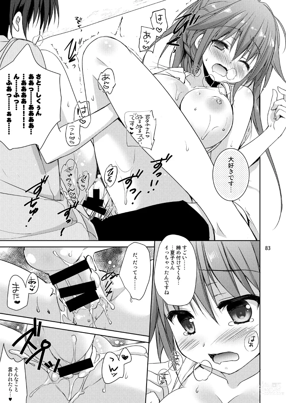 Page 75 of doujinshi Marriage Kiss Natsuko-san Soushuuhen