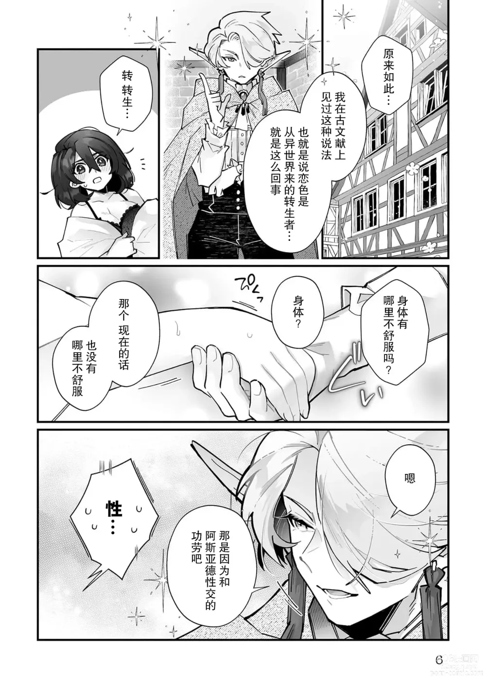 Page 35 of manga 藤川恋色，在异世界被玩弄得一塌糊涂。战士、贤者、神官…都沉迷于我的身体！？~ 1-5