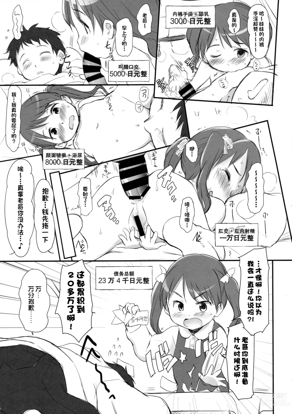 Page 6 of doujinshi Imouto wa Minna Onii-chan ga Suki! Suki!