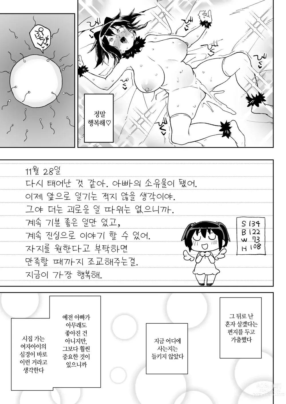 Page 36 of doujinshi 11월 28일 새 아빠의 소유물이 되었습니다.