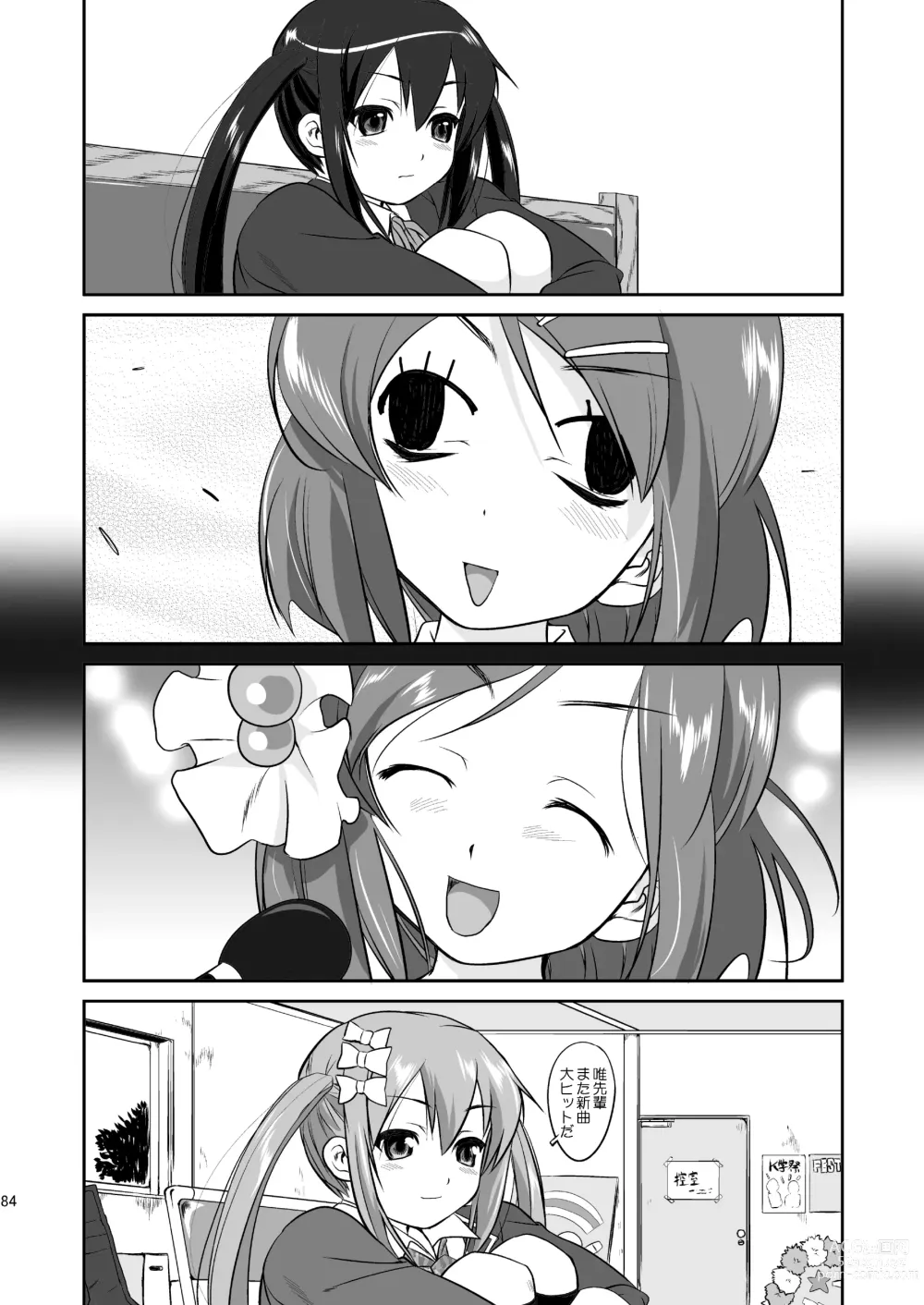 Page 84 of doujinshi K-ON Trilogy