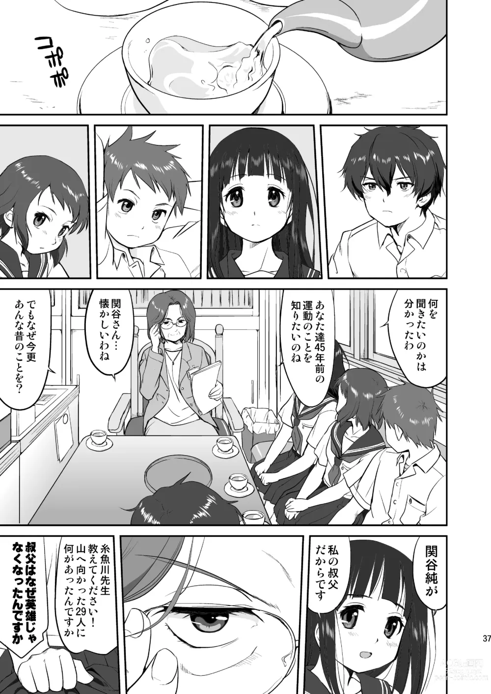 Page 37 of doujinshi Hikari no Ame