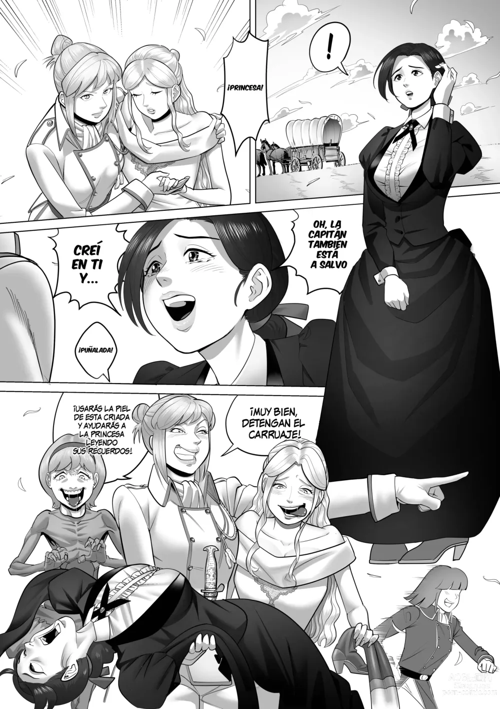 Page 12 of doujinshi The Reincarnated Orcs. A Story Of Possession In A Different World