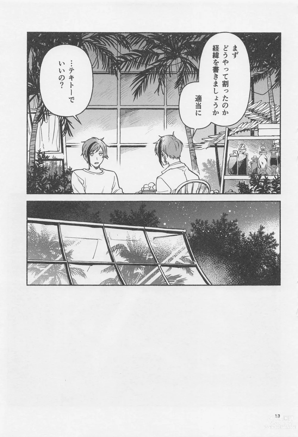 Page 11 of doujinshi Haikei Kyoudai - My Dear Brother