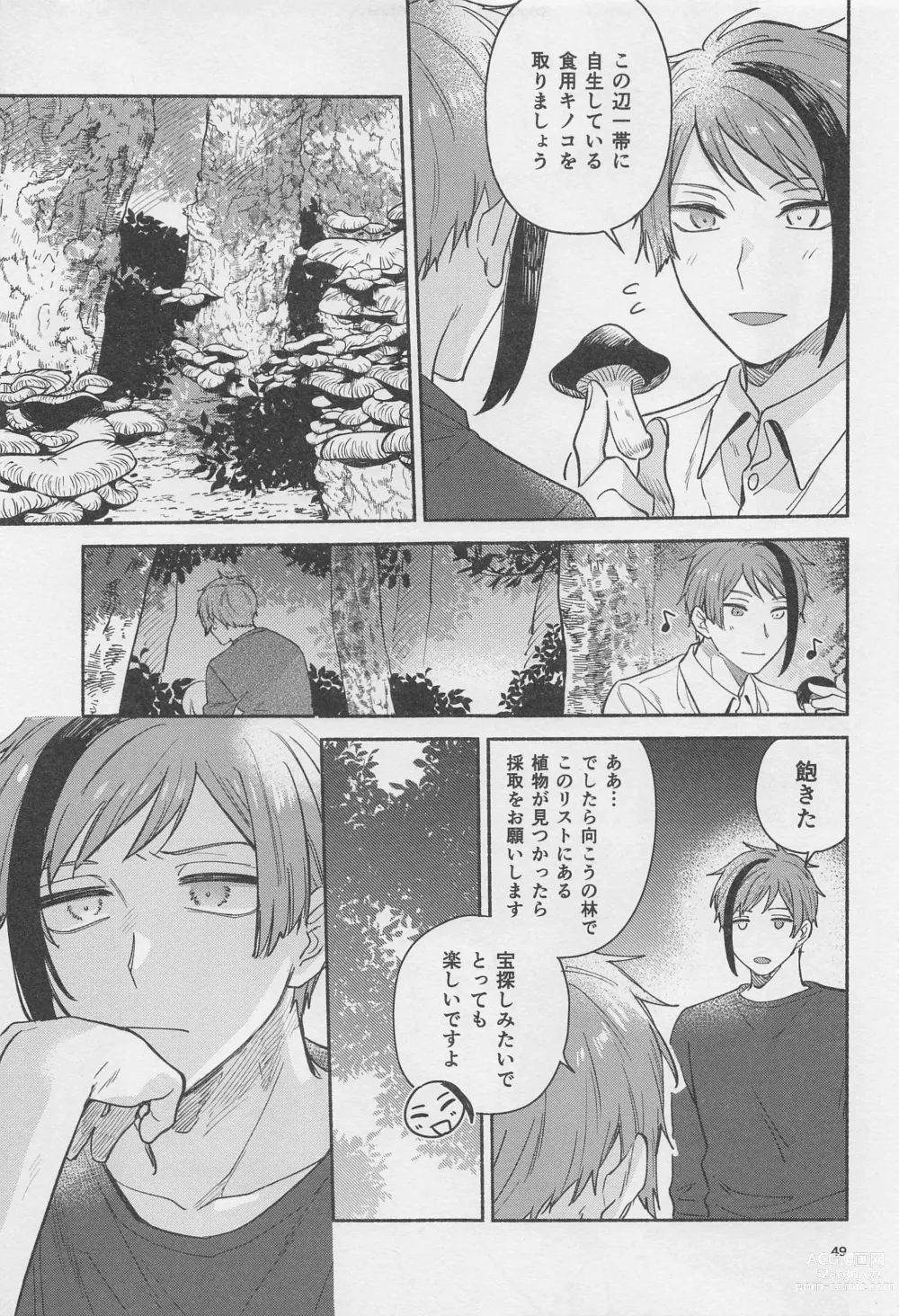 Page 47 of doujinshi Haikei Kyoudai - My Dear Brother