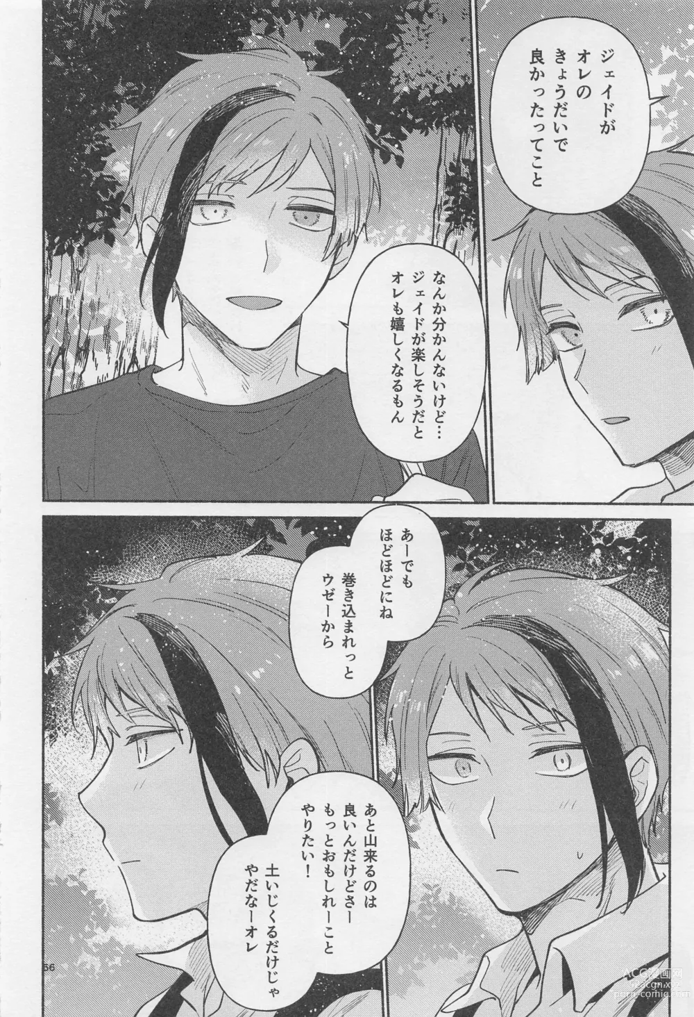 Page 54 of doujinshi Haikei Kyoudai - My Dear Brother