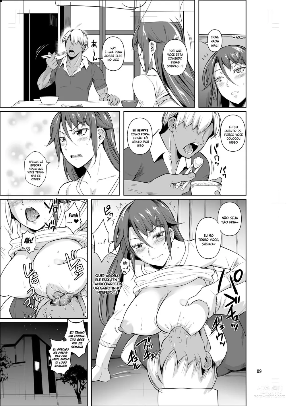 Page 10 of doujinshi Ana Zuma 3 Motoyan Osanazuma ga Ochita Wake II