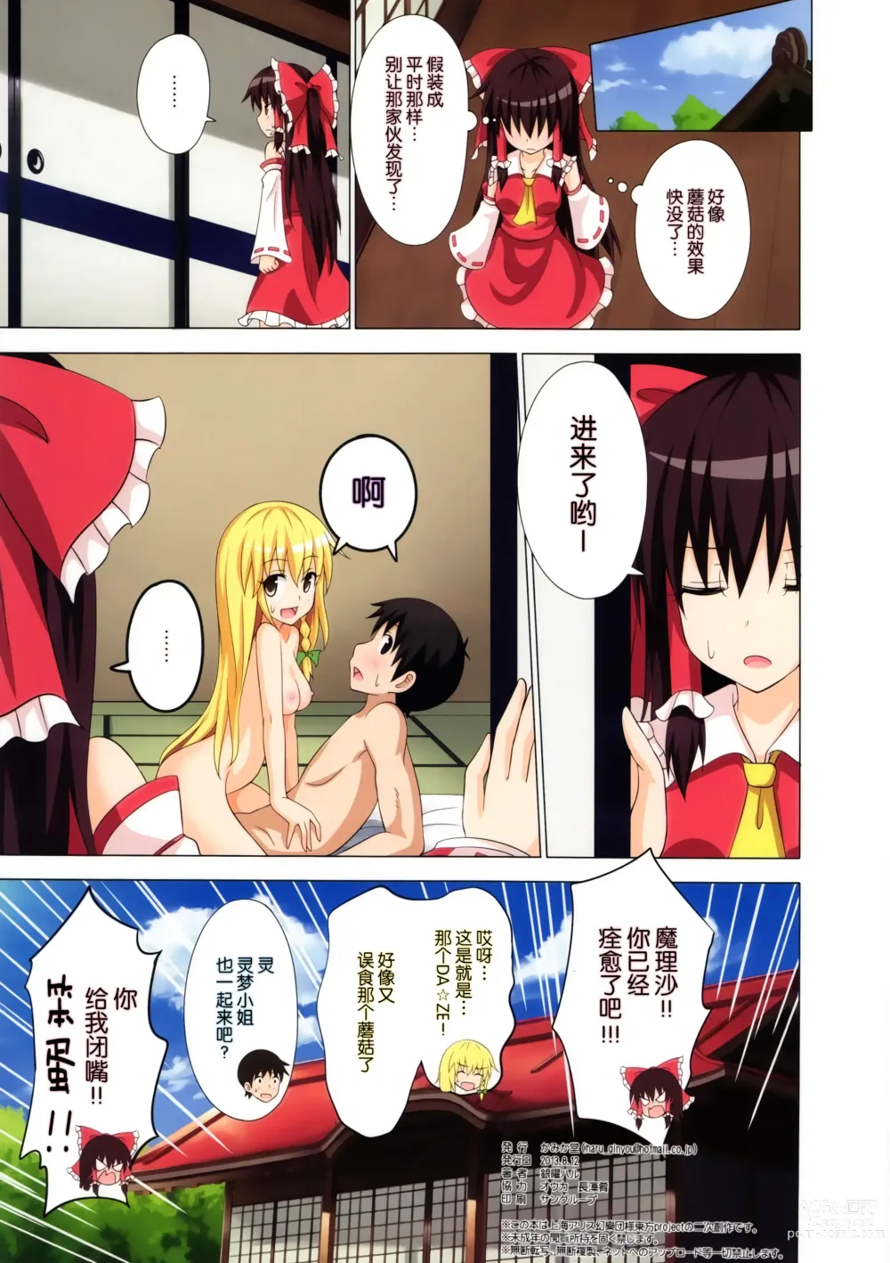 Page 209 of doujinshi 幻想郷計画 1-20+補完