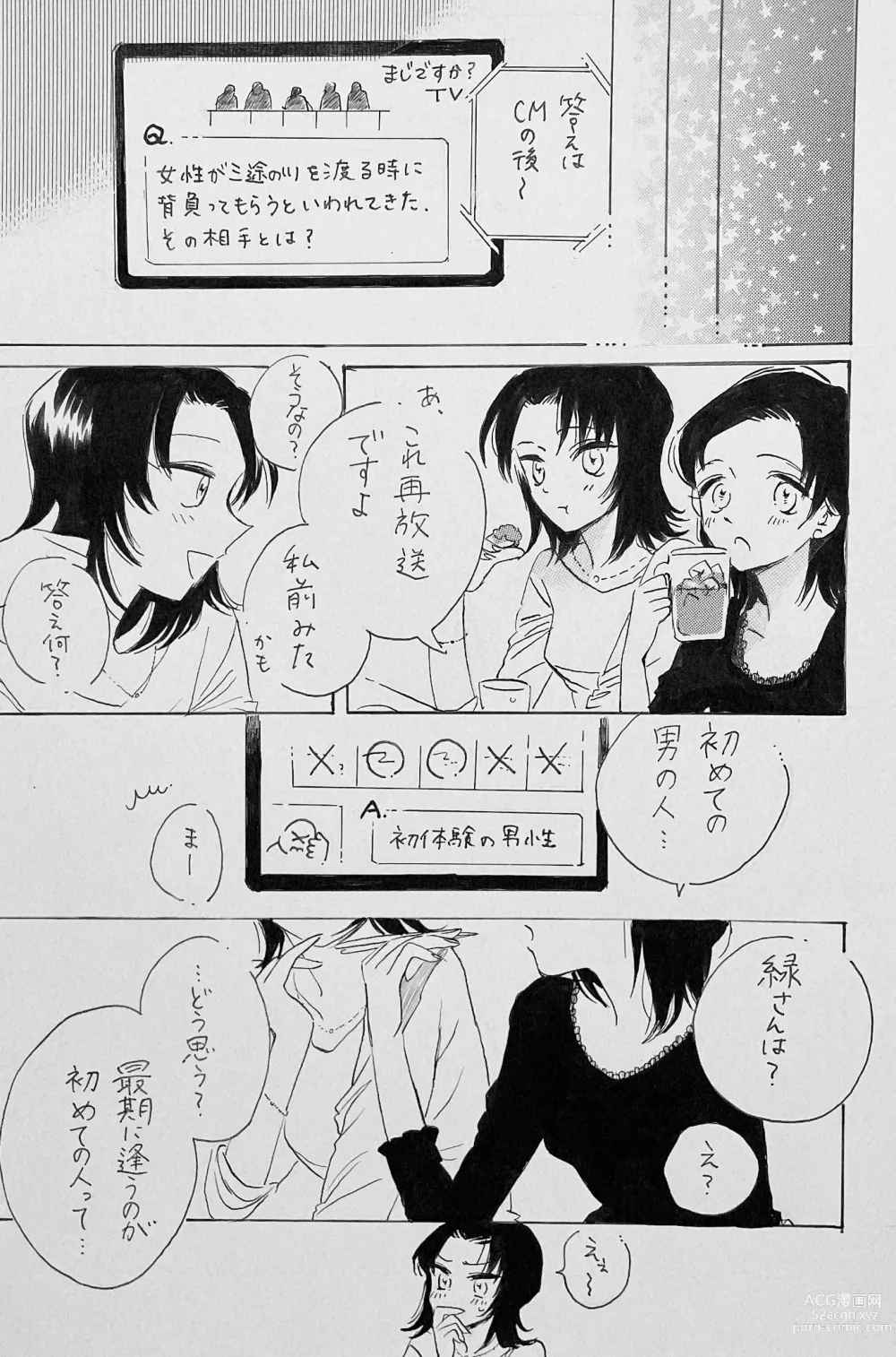 Page 6 of doujinshi Yurumu Hoho Hokorobu Kuchimoto