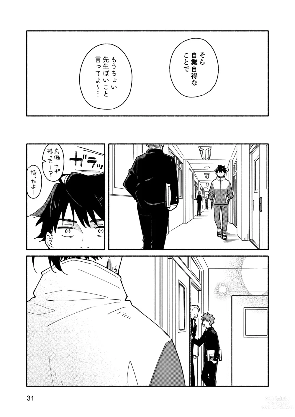 Page 30 of doujinshi Kichiku Sensei no Kagai Jugyou - The sadistic education record:1