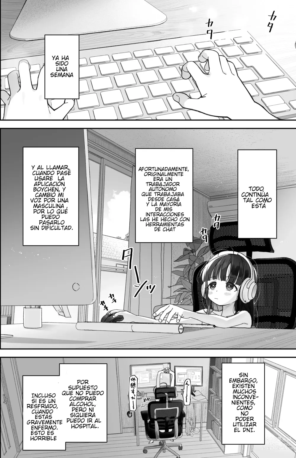 Page 16 of doujinshi TS Loli Oji-san no Bouken Onanie Hen