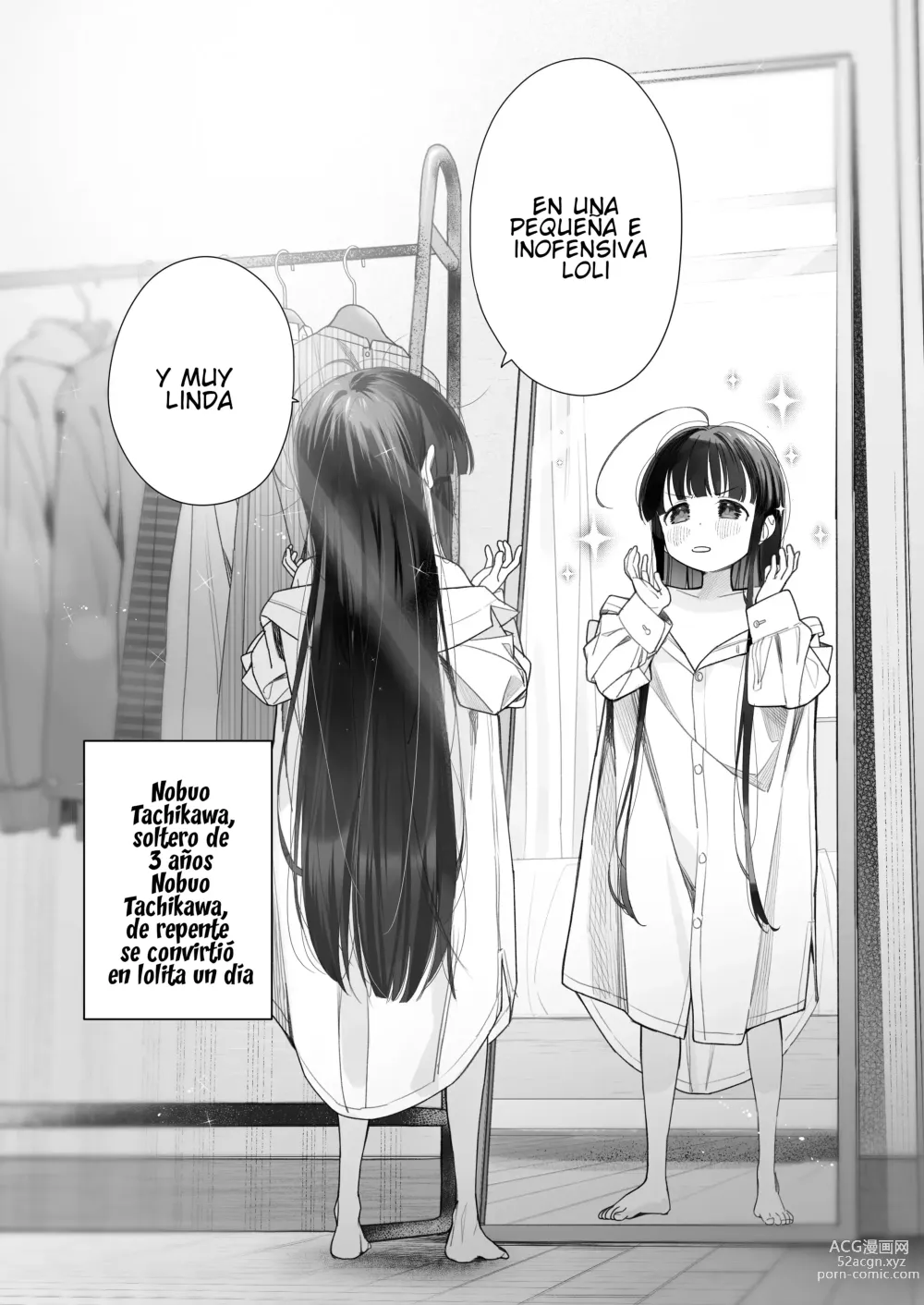 Page 4 of doujinshi TS Loli Oji-san no Bouken Onanie Hen