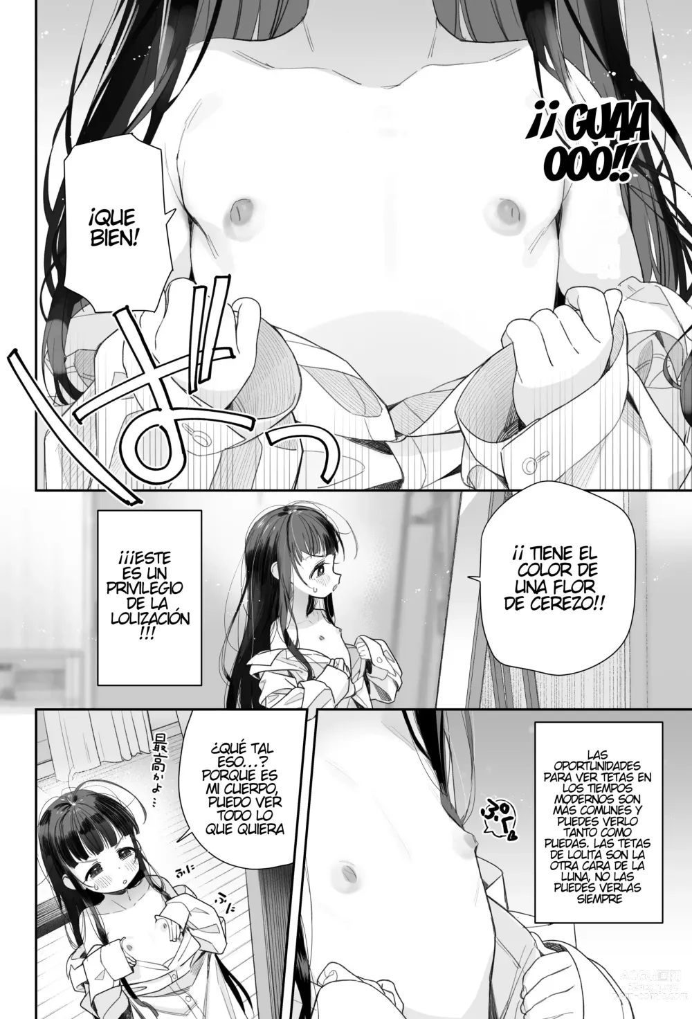 Page 8 of doujinshi TS Loli Oji-san no Bouken Onanie Hen