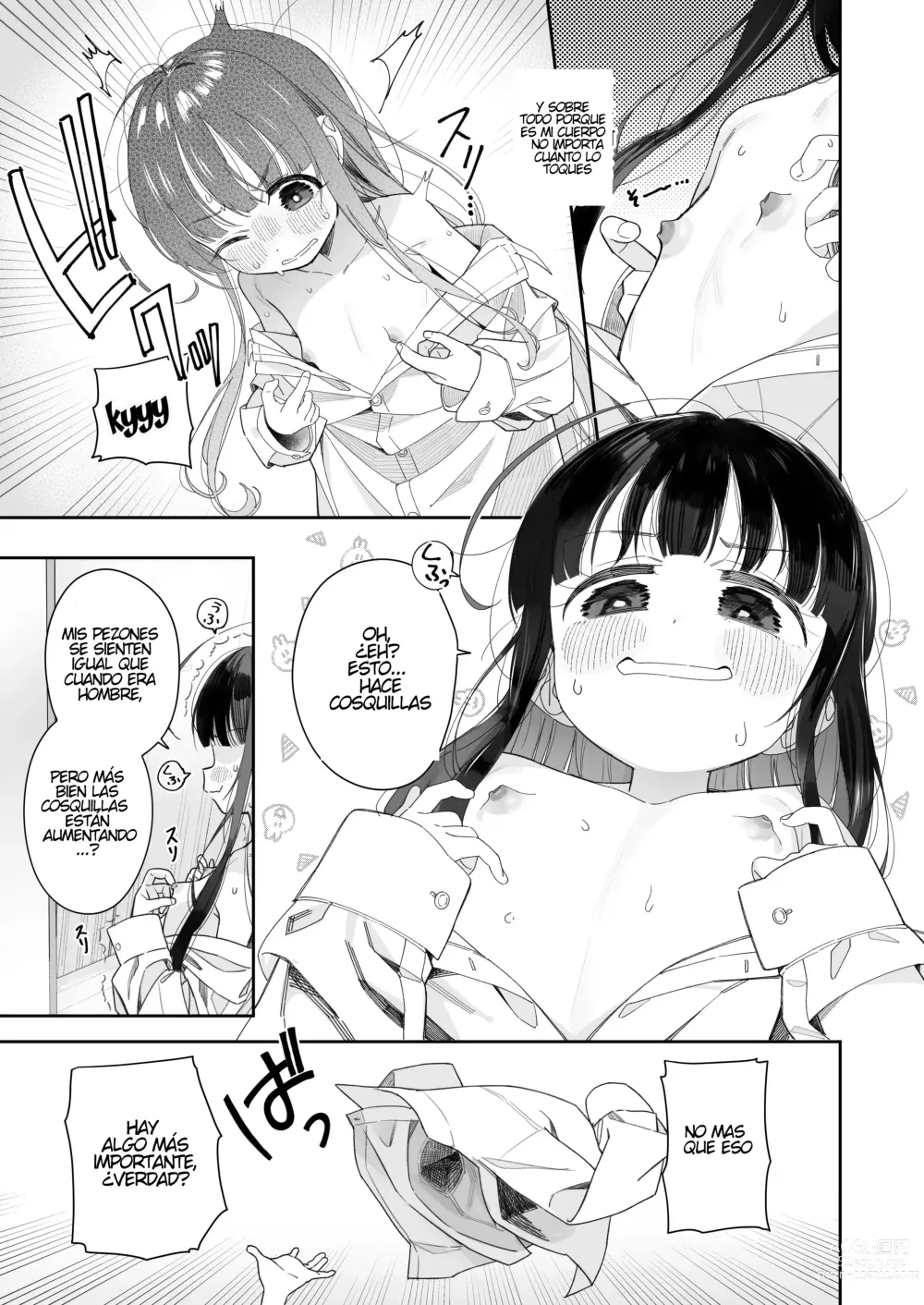 Page 9 of doujinshi TS Loli Oji-san no Bouken Onanie Hen