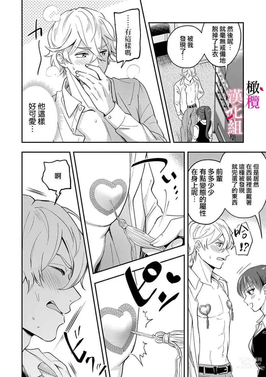 Page 8 of doujinshi nippuresu senpai ha tyoroi｜贴胸贴的前辈笨手笨脚