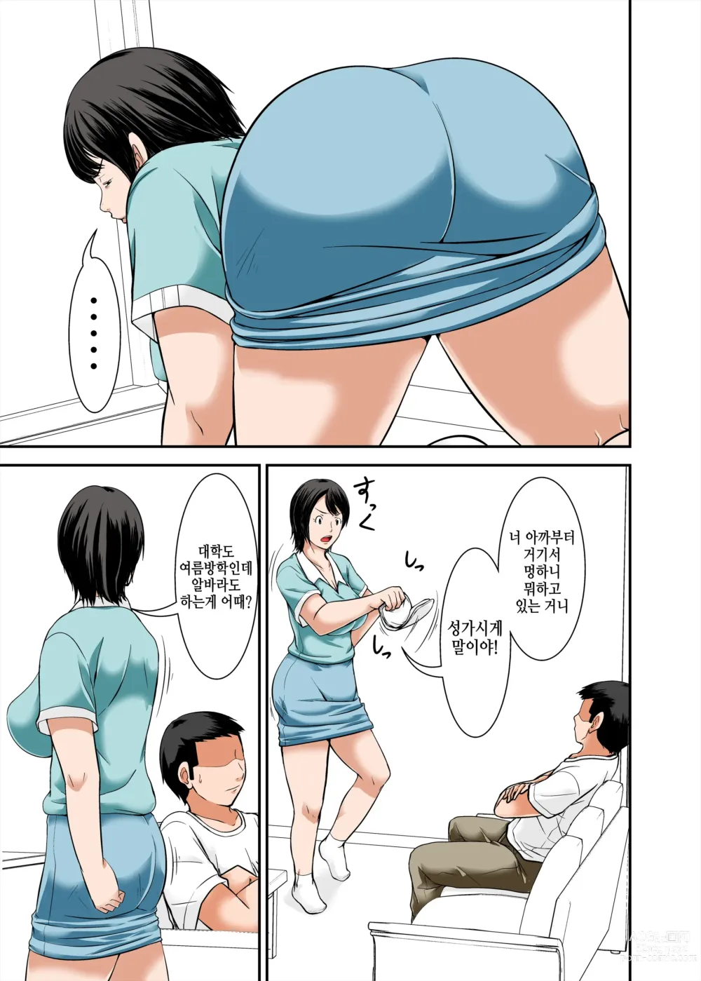 Page 13 of doujinshi Kaa-san no Yowami o Nigitte SEX Shiyou to Shitara Mechakucha Inran dattaㅣ엄마의 약점을 잡고 SEX하려고 했는데 엄청 음란했다 1