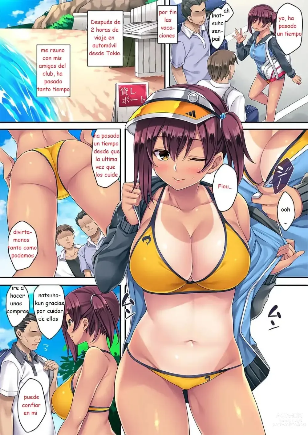 Page 7 of doujinshi Natsu Gasshuku de Hamerareta Instructor