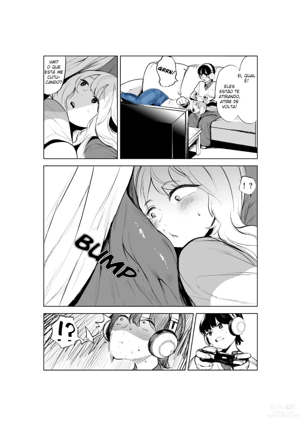 Page 11 of doujinshi Onee-chan to Kyori o Chijimeru Hanashi