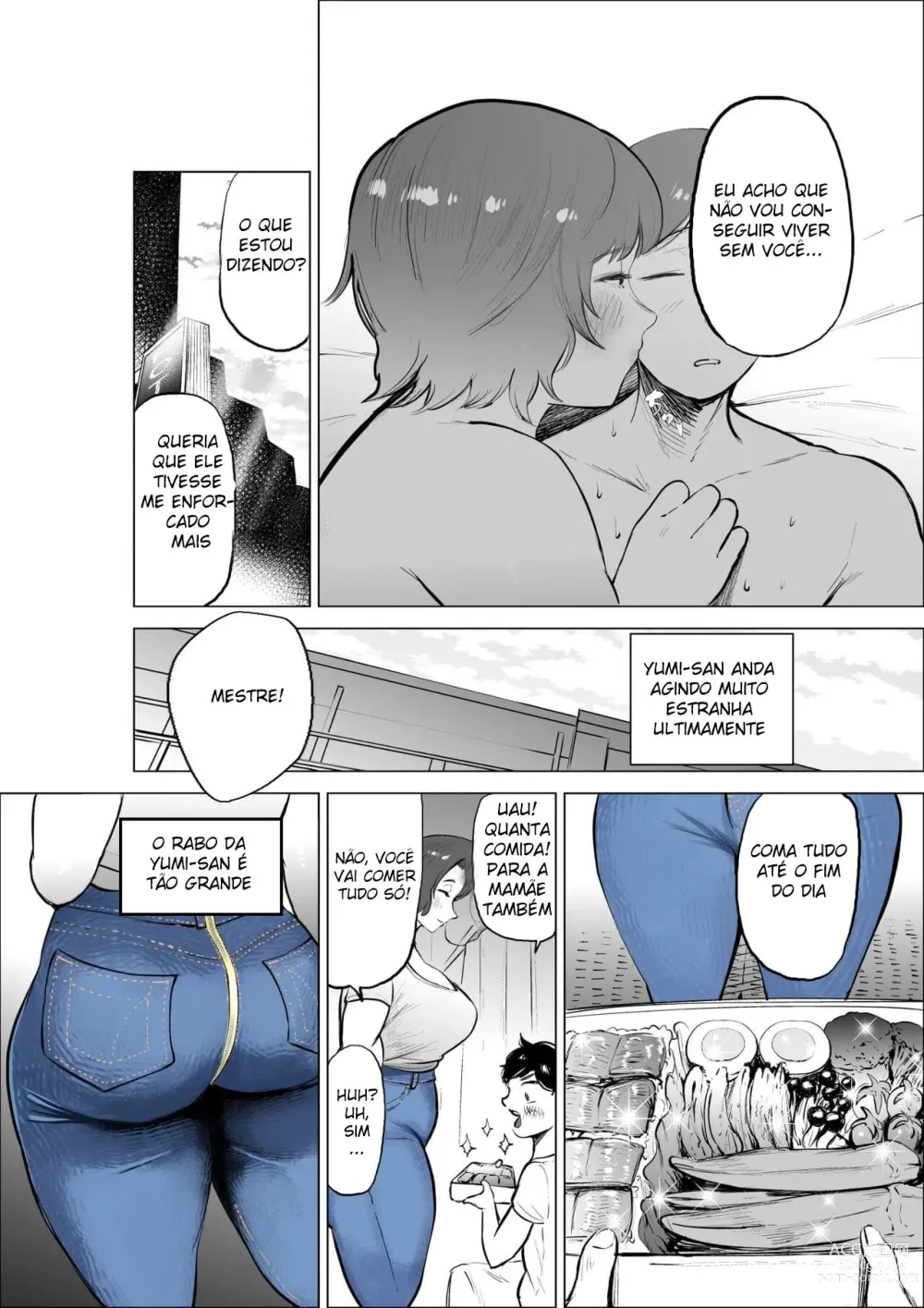 Page 54 of doujinshi Jeans wa Iteru Kowakute Nigate dakedo Megutai na Tomodachi no Okaa-san