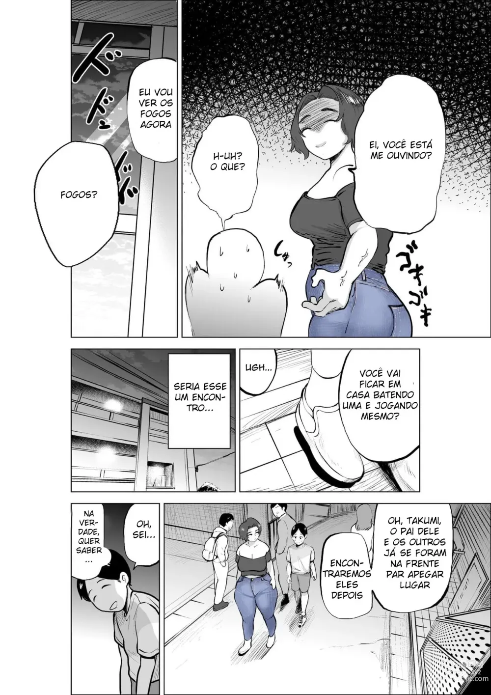 Page 10 of doujinshi Jeans wa Iteru Kowakute Nigate dakedo Megutai na Tomodachi no Okaa-san