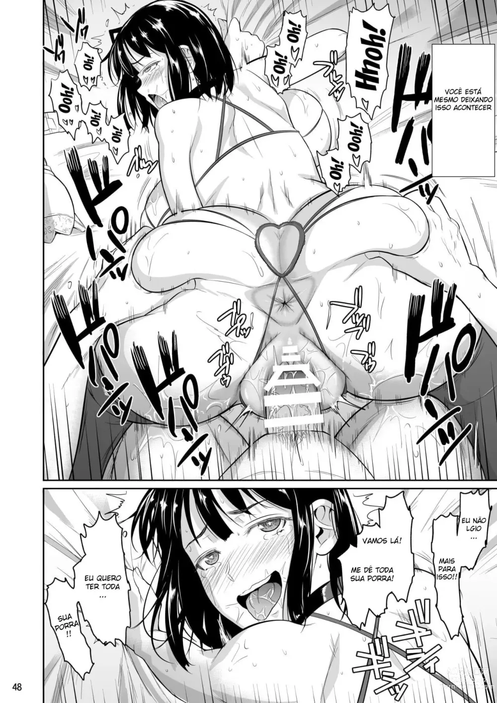 Page 49 of doujinshi Bocchi no Mob ga Tadashii Sentaku o Shite Seiso Shoujo to Tsukiau. Mochiron Sex mo Suru