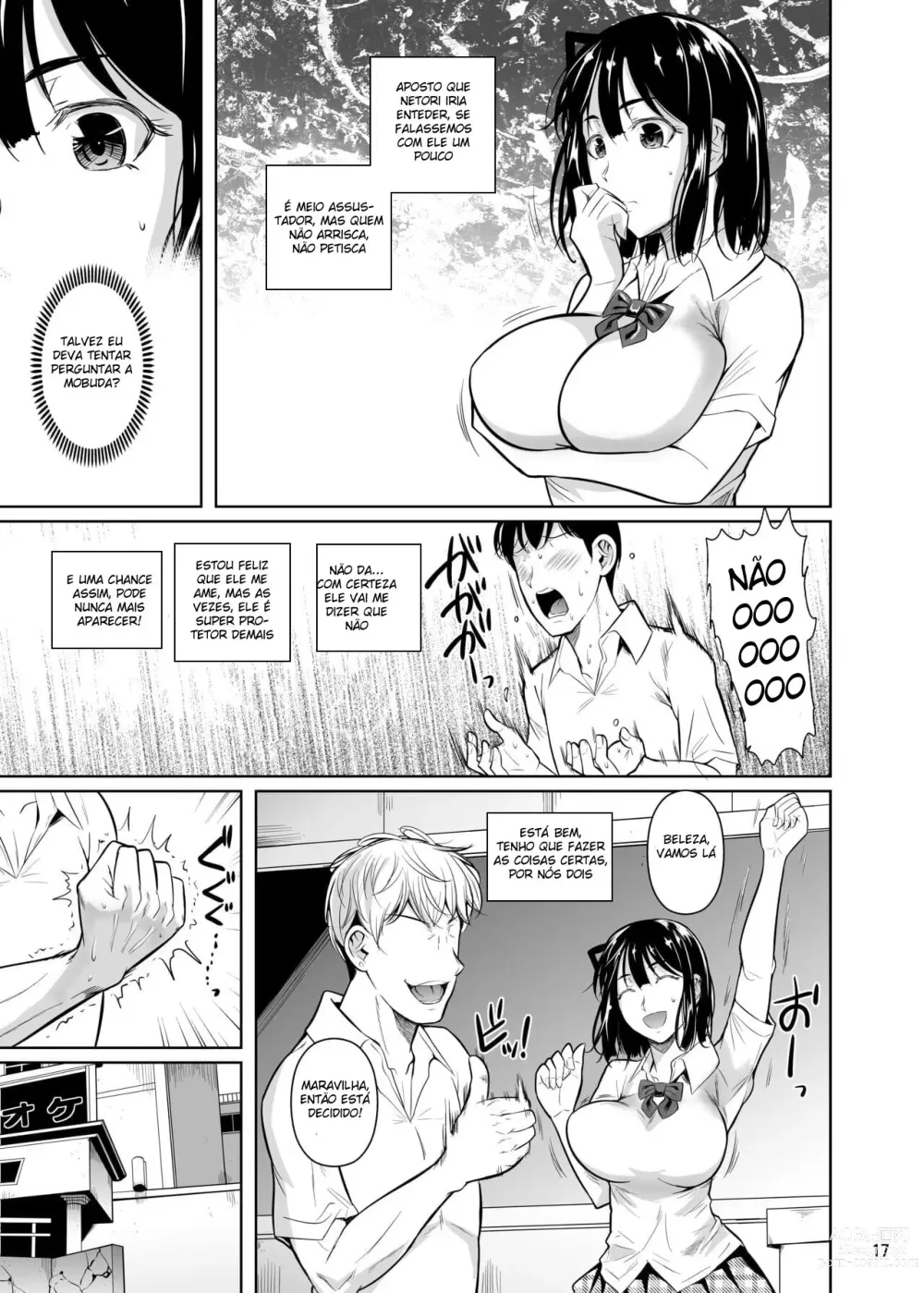 Page 18 of doujinshi Bocchi no Mob ga Tadashii Sentaku o Shite Seiso Shoujo to Tsukiau. 2 Mochiron Sex mo Suru