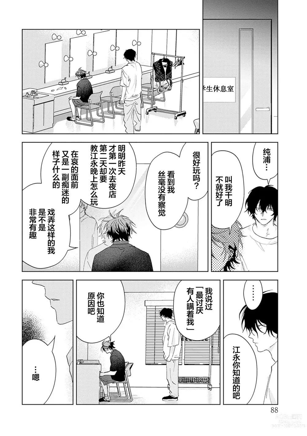 Page 191 of manga 朋克三角