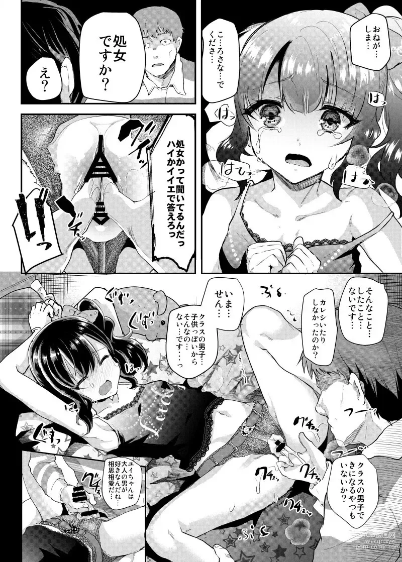 Page 11 of doujinshi Gal JS Yui-chan to Shojo Chuu Raper