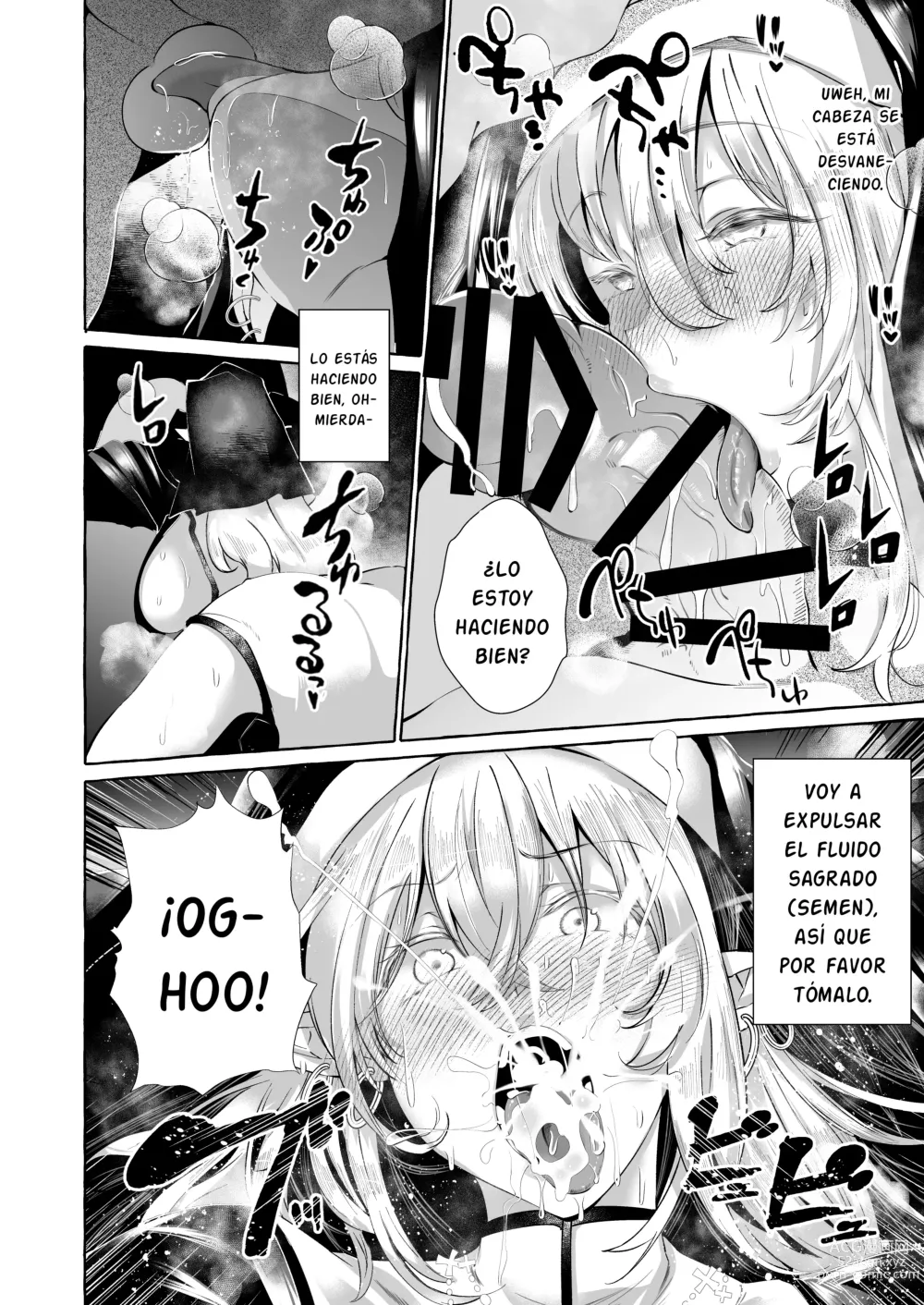 Page 22 of doujinshi Dare mo Mitenai Series Kajiba Yokubou Elf ga Ochiteta node Itazura Shite Mita